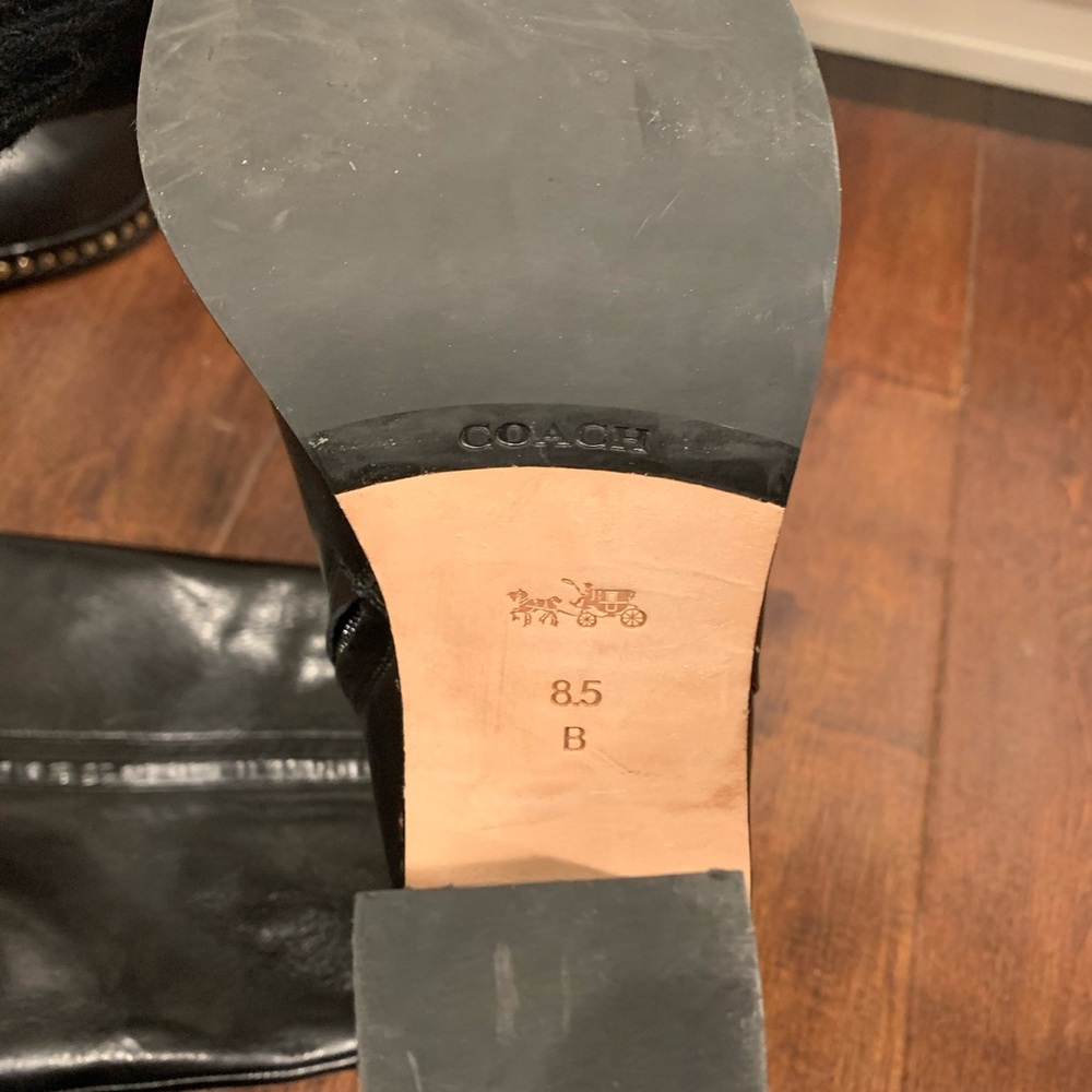 Coach Boots with Heel - Picture 3 of 3